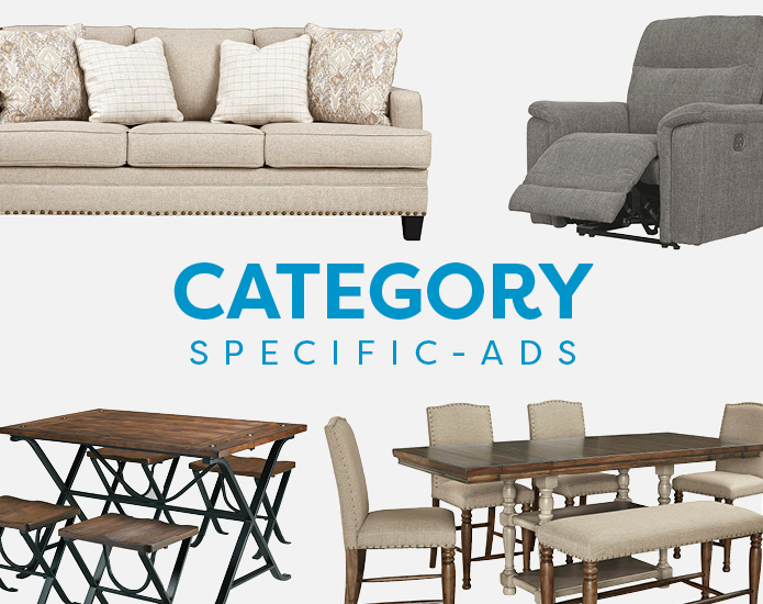 View our Category Specific advertising options.